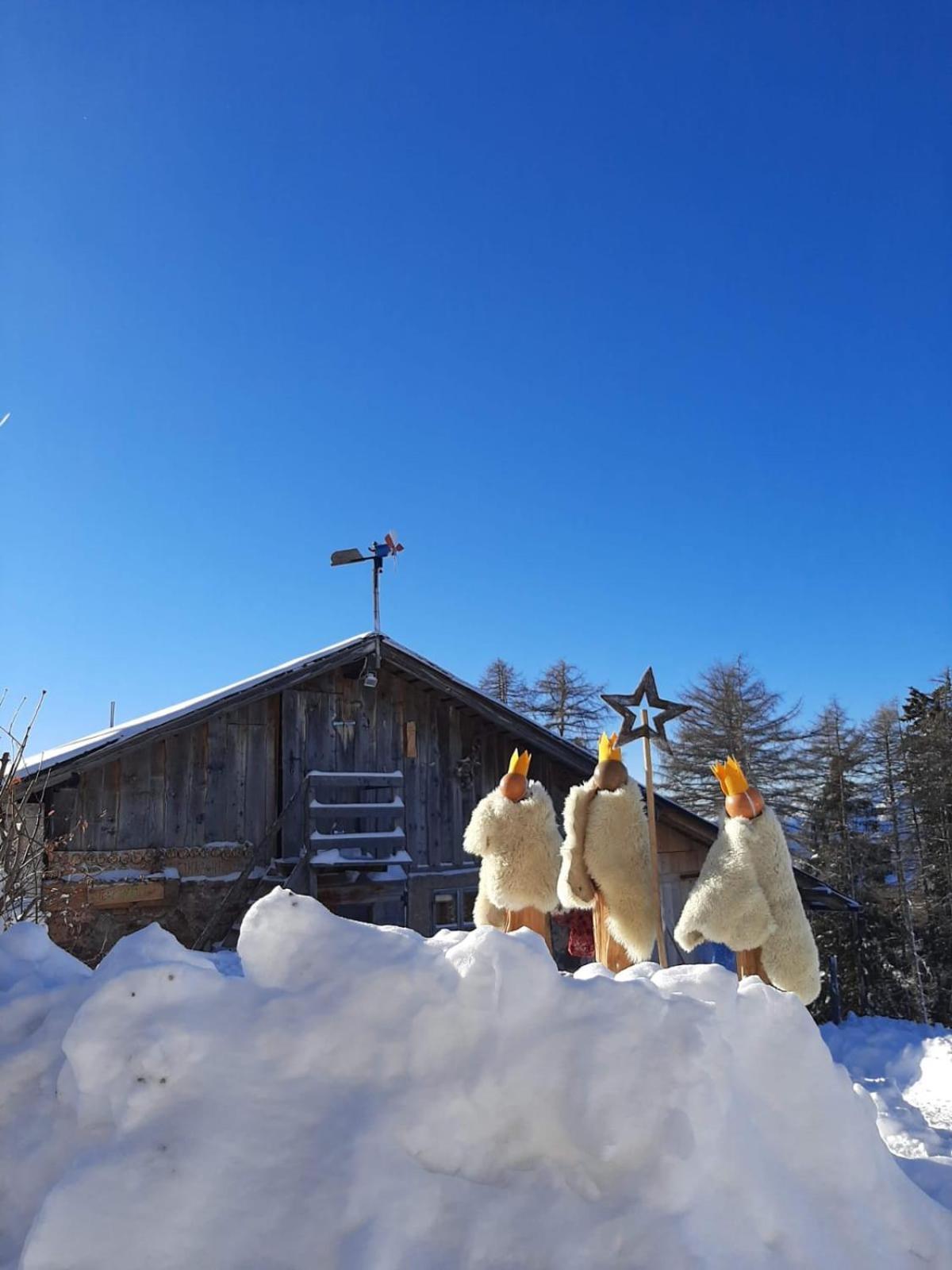 Gasthof Schmiederalm Aldino Exteriör bild